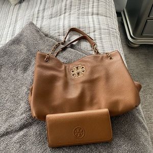 Tory Burch bag with matching wallet